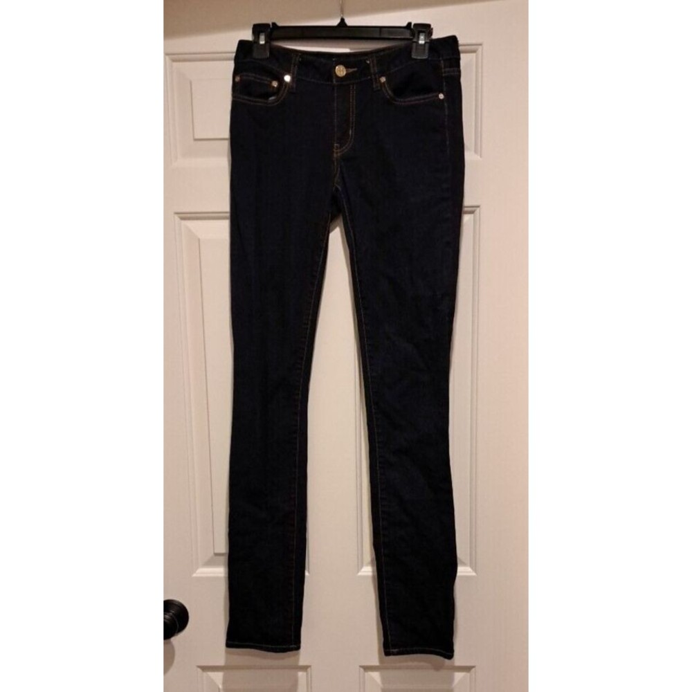 Tory Burch Dark Indigo Skinny Jeans